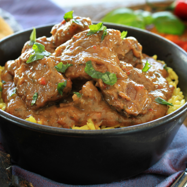 Lamb Curry & Rice