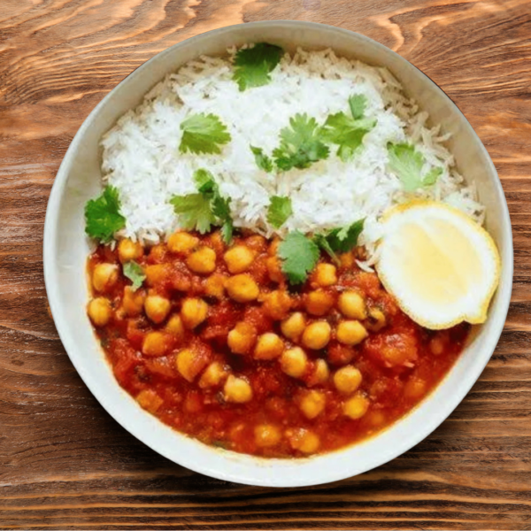 Chole Bhature & Rice